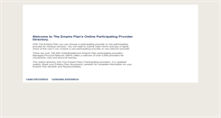 Desktop Screenshot of empireplanproviders.com